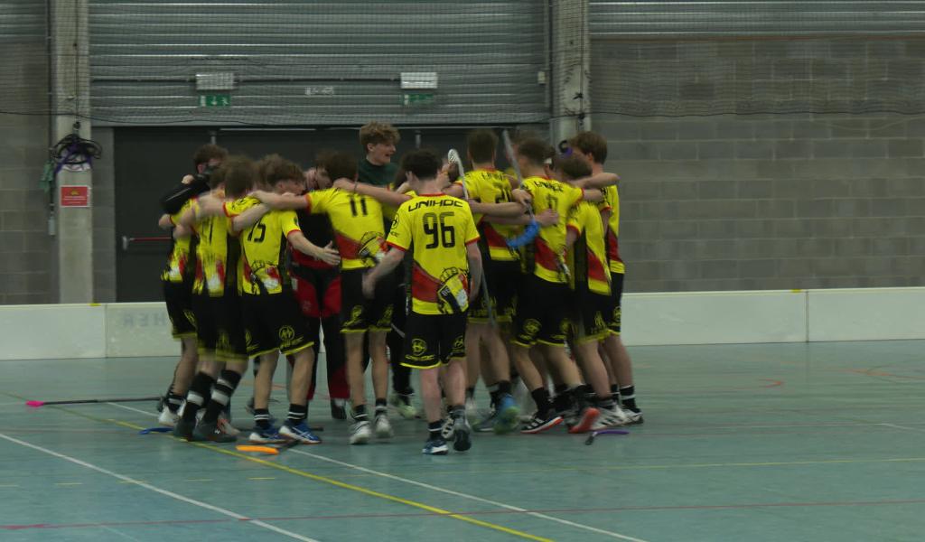 Tournoi international U19 de Floorball à La Hulpe : les Belges ont de l'avenir !