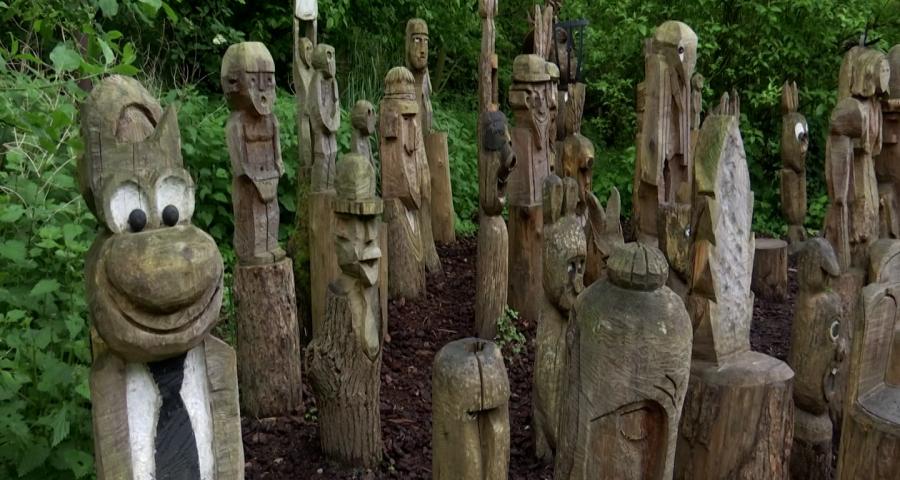 Les sculptures de Dominique Gilis en partage au Bois des Rêves