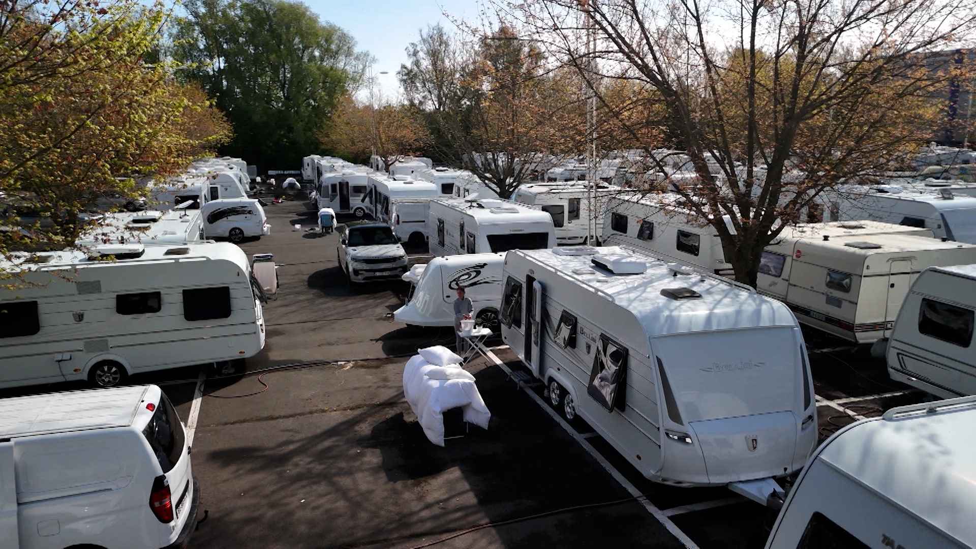Les gens du voyage sommés de quitter le parking du Kinepolis Braine