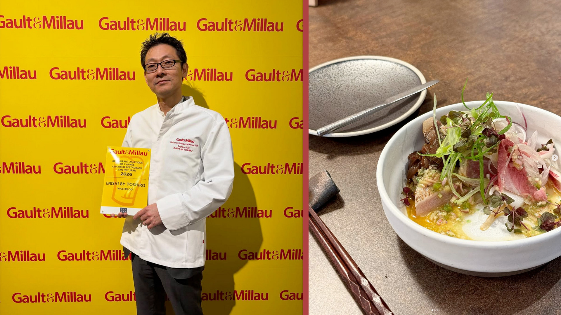 Enishi by Toshiro sacré meilleur restaurant asiatique par le Gault&Millau