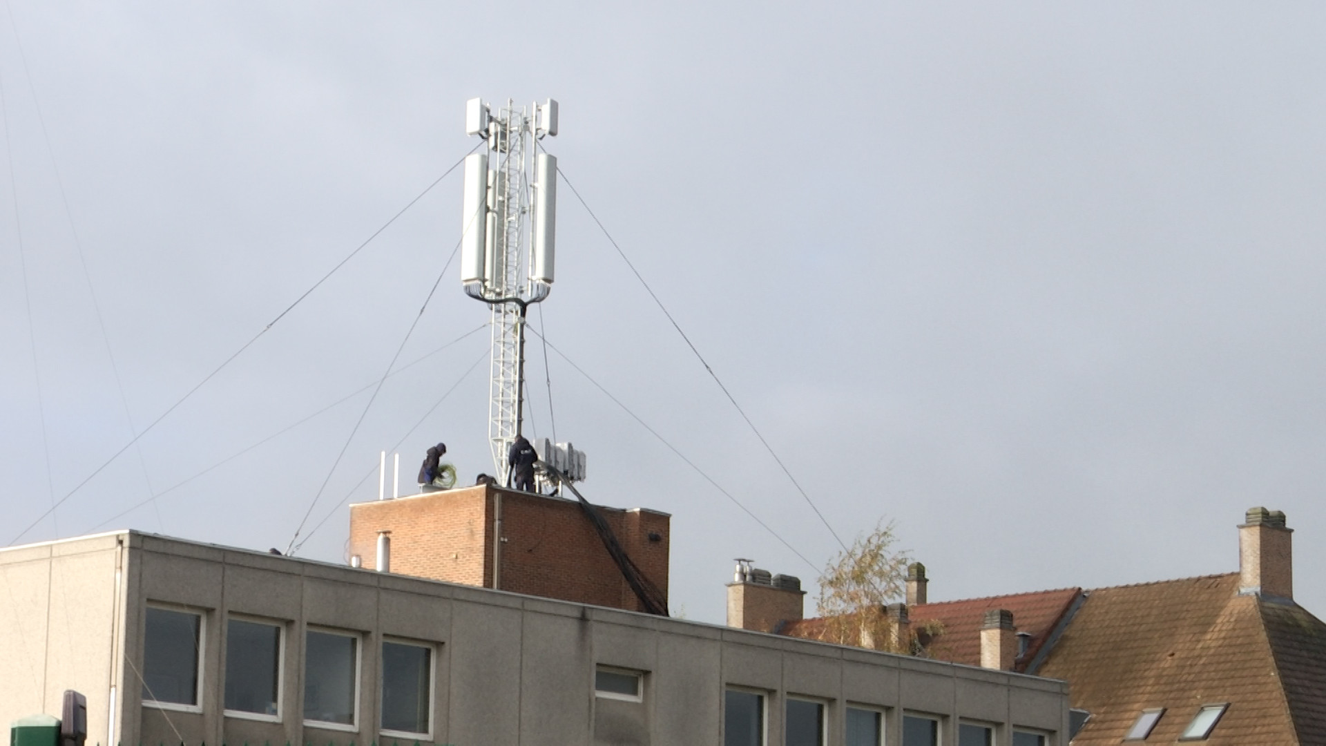 L'antenne téléphonique dans le centre d'Ottignies est enfin active !