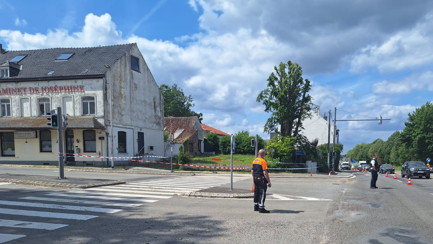 Waterloo : fermeture de la route du Lion