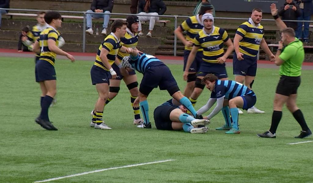 Rugby (D1 Nat) : derby gagnant pour l'ASUB Waterloo face au ROC Ottignies