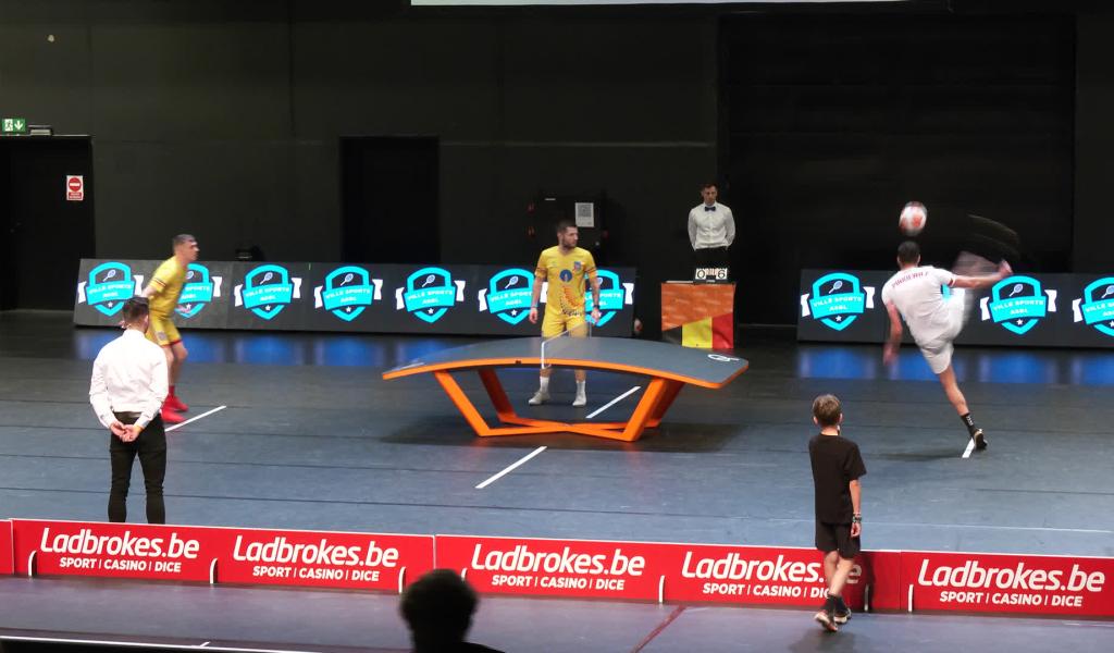 Teqball: succès pour le Belgian International Open disputé à Wavre