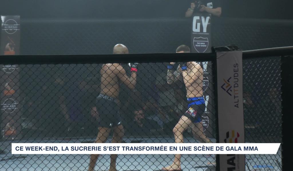 La Sucrerie transformée en scène de gala de MMA