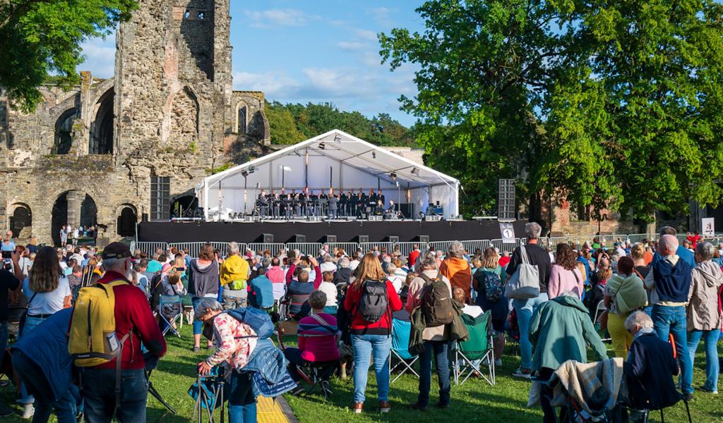Voyage musical avec la Nuit des Choeurs à l'Abbaye de Villers-la-ville