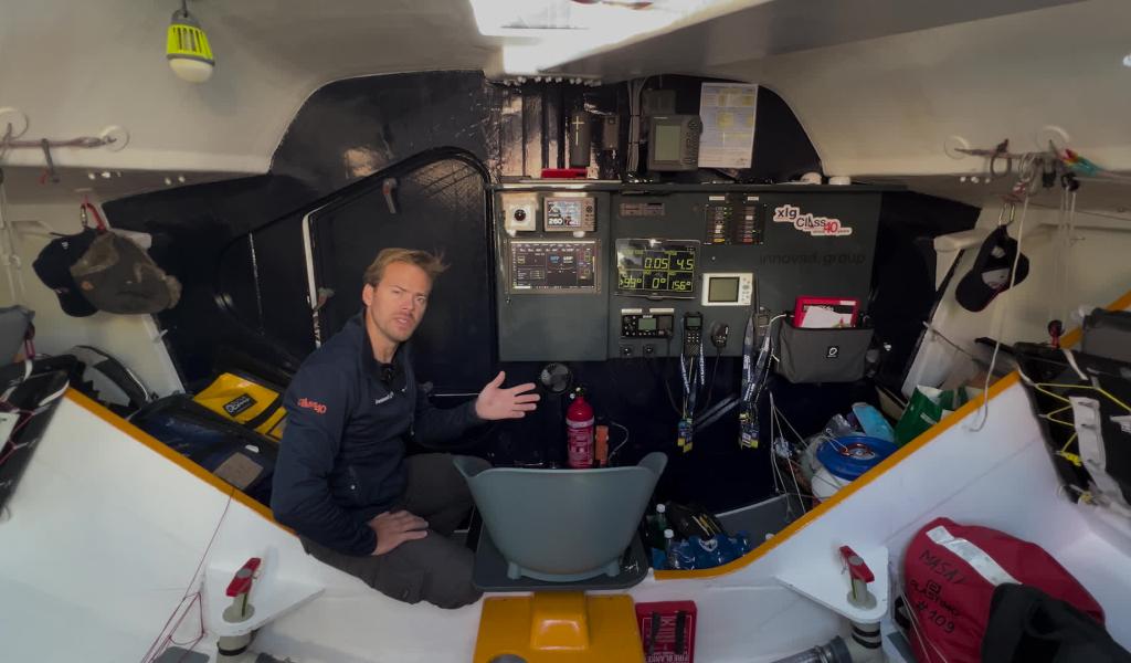 Transat Café L’Or : Jérôme Delire nous présente son Class40