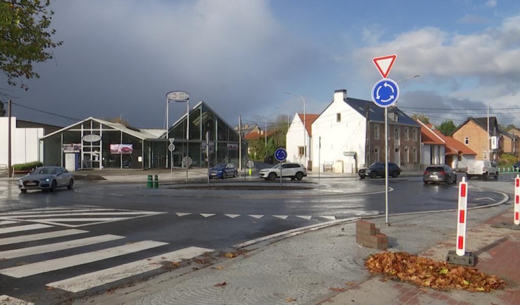 Beauvechain : Les travaux du giratoire d'Hamme-Mille enfin terminés