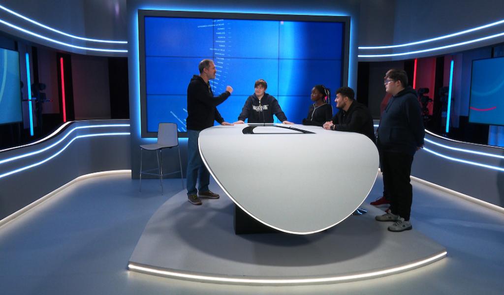 Semaine de l'éducation aux médias : Visite de TV Com