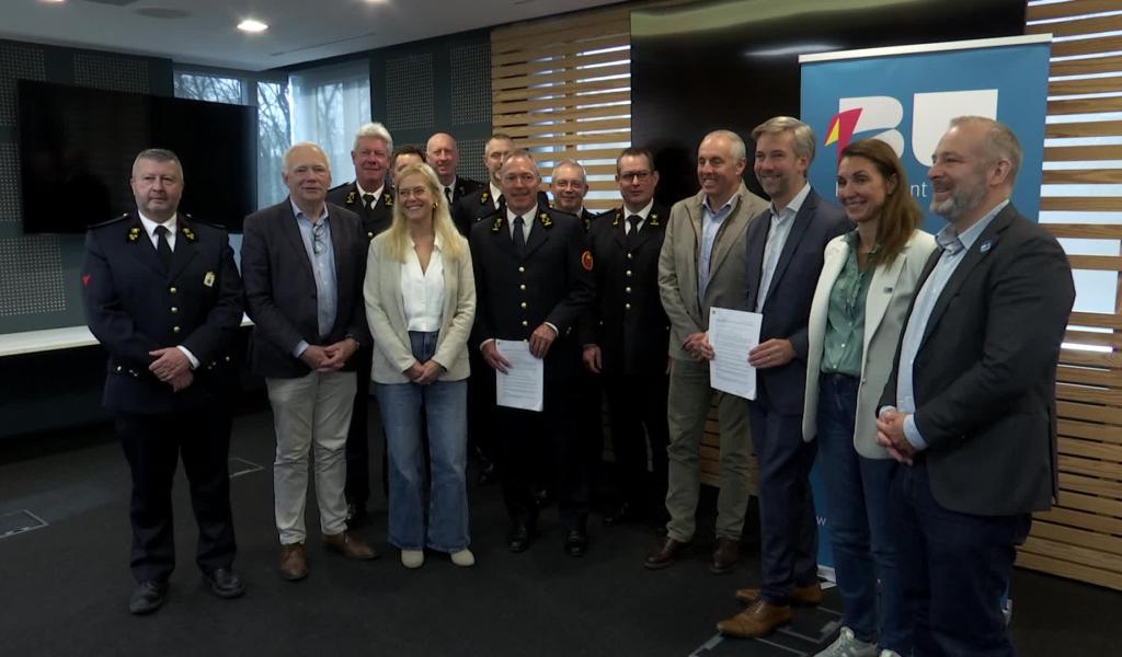 La convention entre la Province et la Zone de Secours du Brabant wallon est signée
