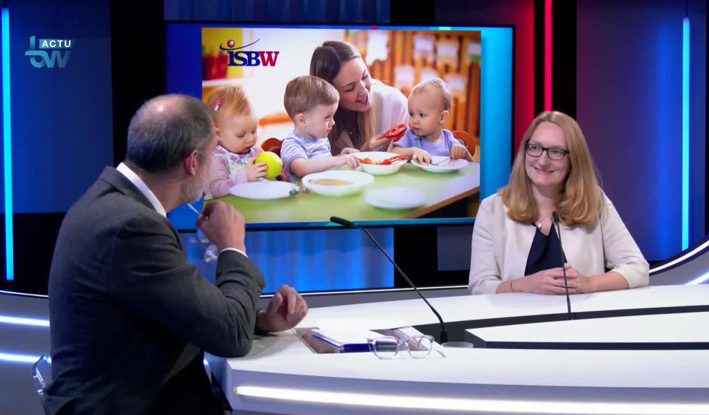 Inès Wilmet - Cheffe de Département - pour les 10 ans du Service puéricultrices relais de l'ISBW