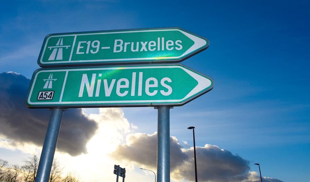 Chantier sur l’E19 à Nivelles : la réouverture de la bretelle sud reportée au 2e trimestre 2026