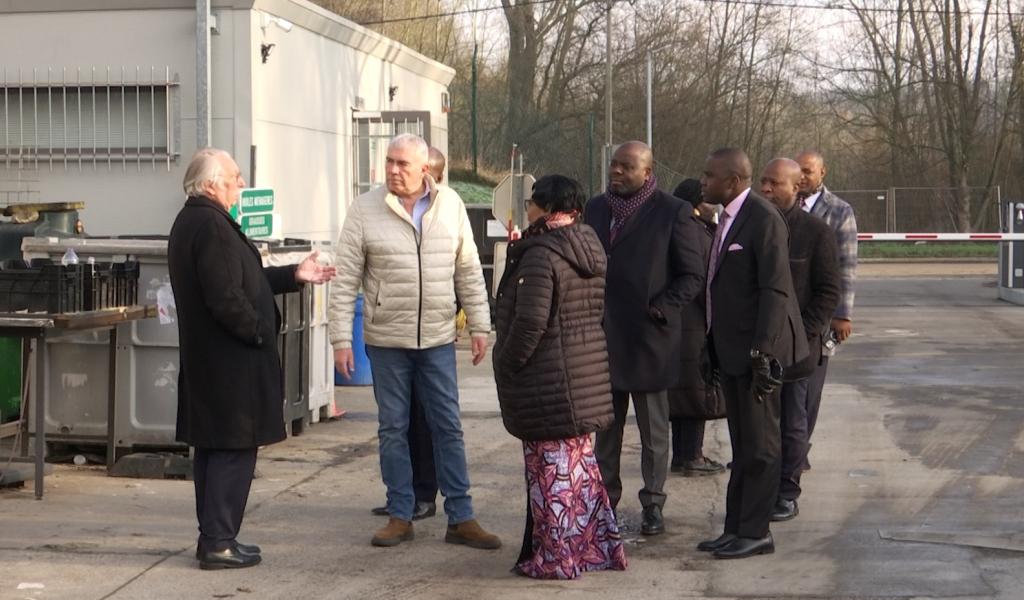 Une délégation congolaise en visite dans le BW