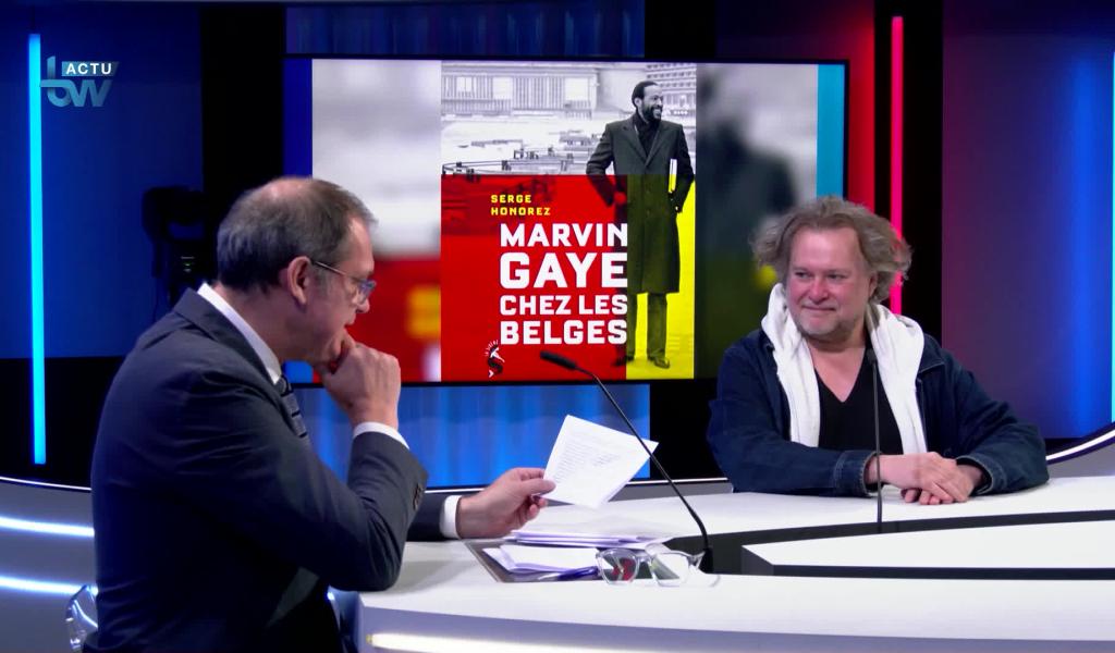 L'invité dans l'actu - Sergio Honorez pour son livre "Marvin Gaye chez les Belges"