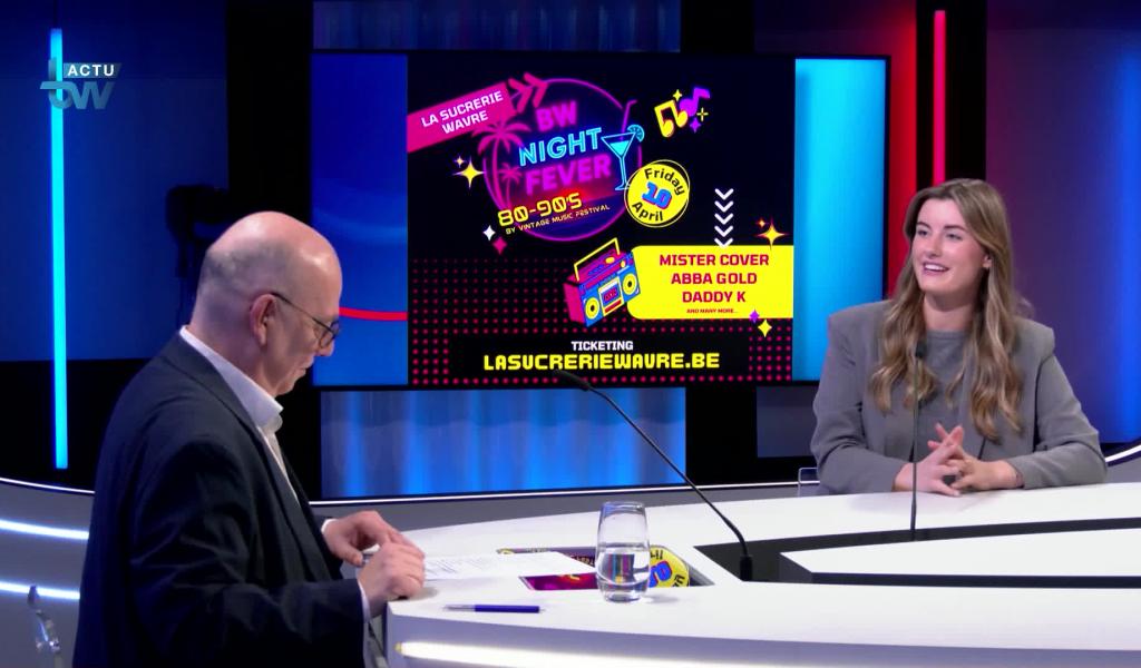 L'invité dans l'actu - Marie Dister pour la soirée 80/90 à la Sucrerie de Wavre