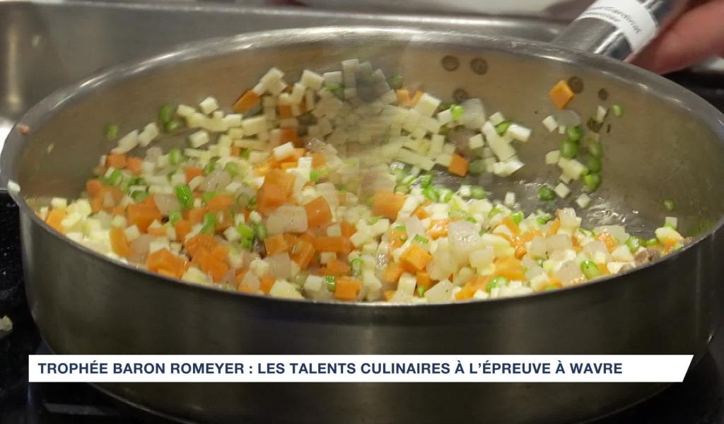 Trophée Baron Romeyer à Wavre : les jeunes talents de la cuisine à l’épreuve
