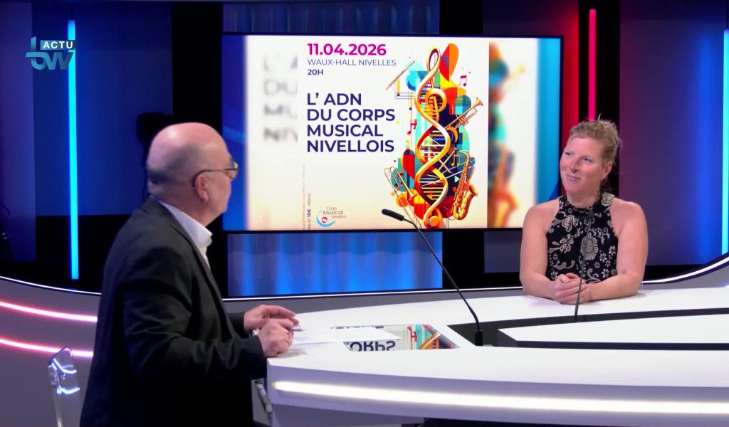 L'invité dans l'actu - Nathalie Muspratt, cheffe du Corps musical nivellois