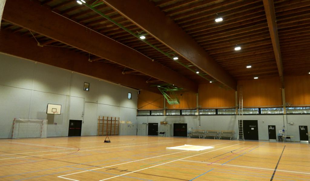 Rixensart : le hall omnisports fermé au public à cause de fissures dans une poutre