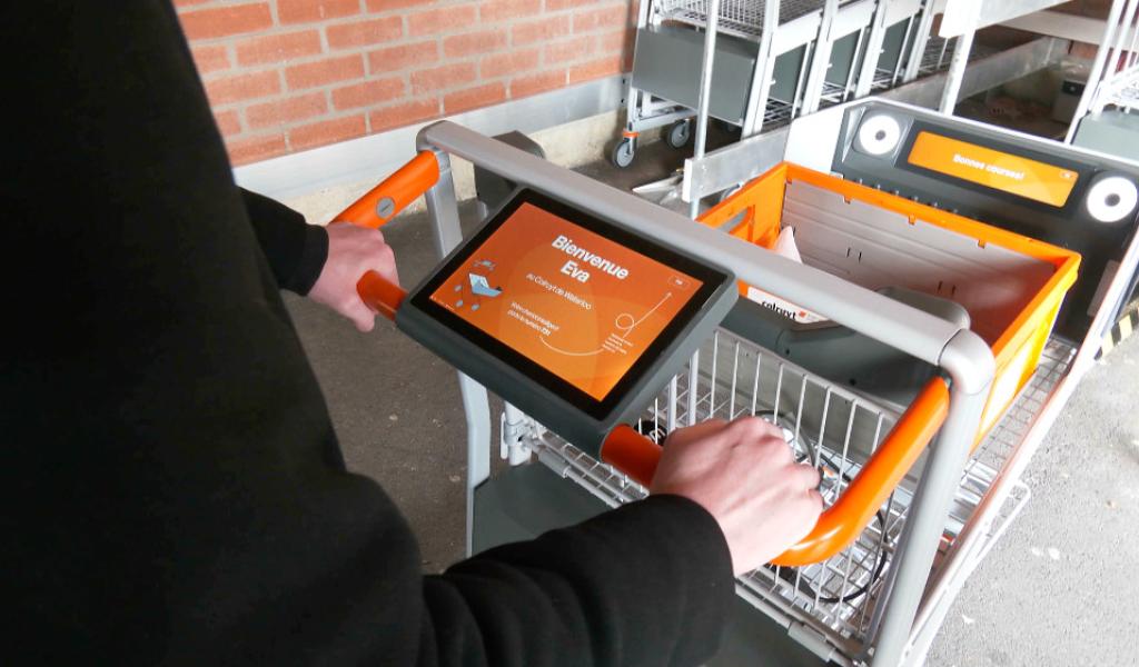 Le caddie intelligent fait son arrivée à Waterloo