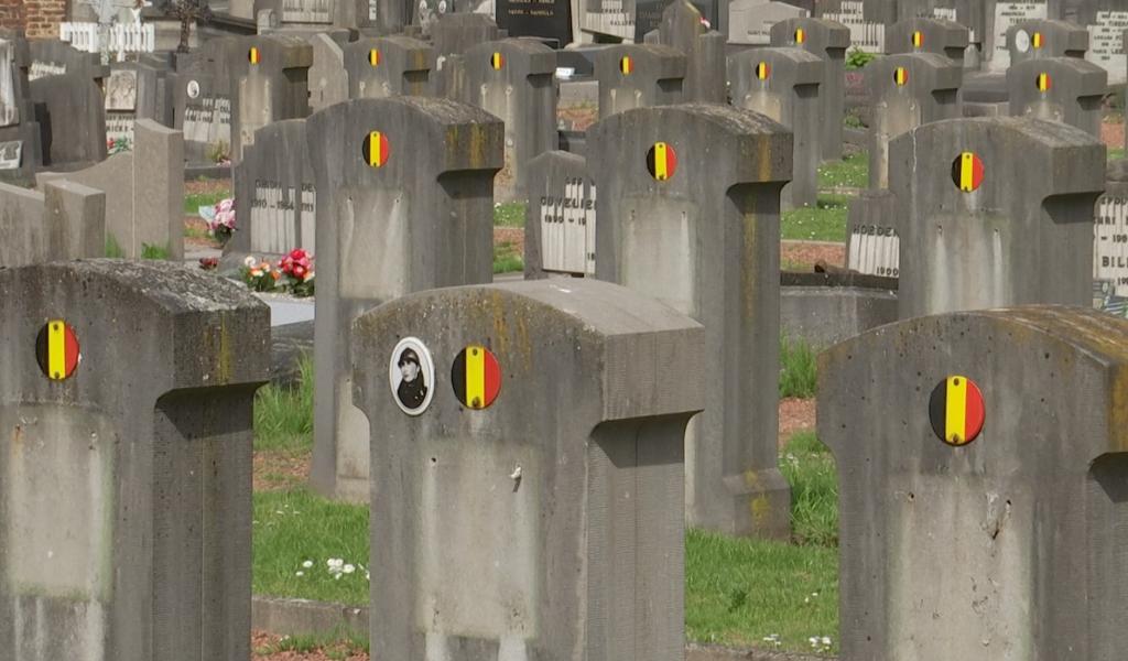 Braine-l'Alleud : plus de 230 plaques ont été volées au cimetière du centre