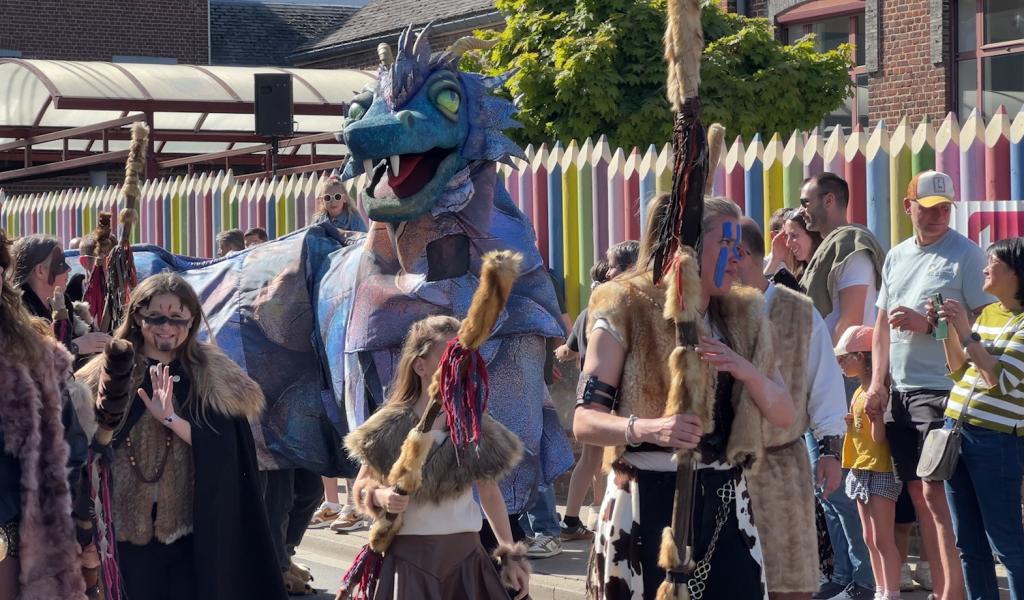 Grez-Doiceau : le combat de Saint-Georges et du dragon perpétue la tradition du village