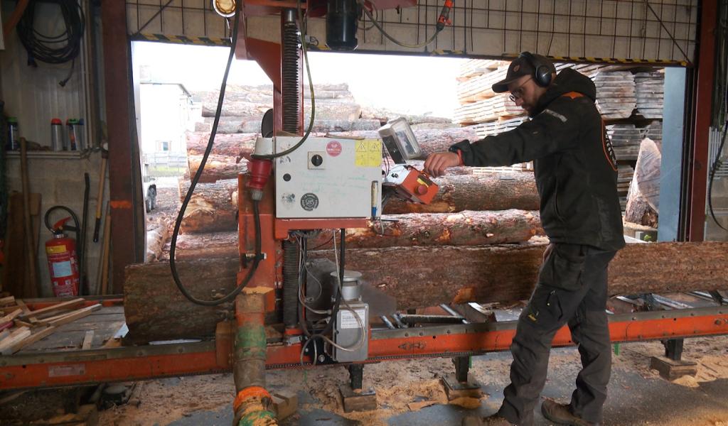 Eco le mag : Micro Scierie La Source