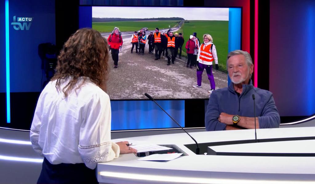 L'invité dans l'actu - Jean-Marie Van Butsele - Le Marcheur au grand coeur