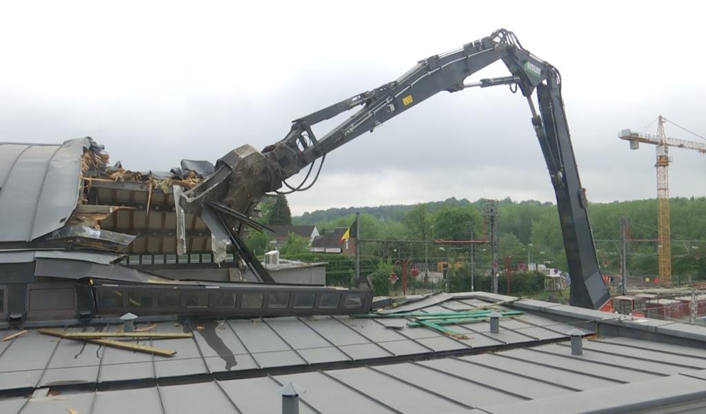 L’ancienne gare d'Ottignies disparaît