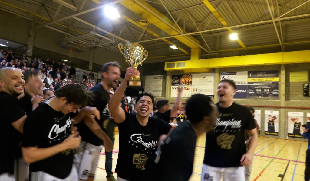 Basket-ball : le titre s'ajoute à la montée pour les Castors Braine