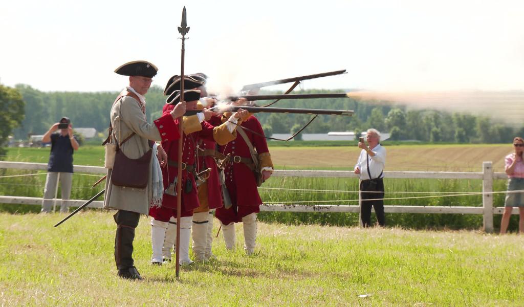 Ramillies : reconstitutions, bivouacs et passionnés rassemblés à l'occasion des 320 ans d'une bataille historique