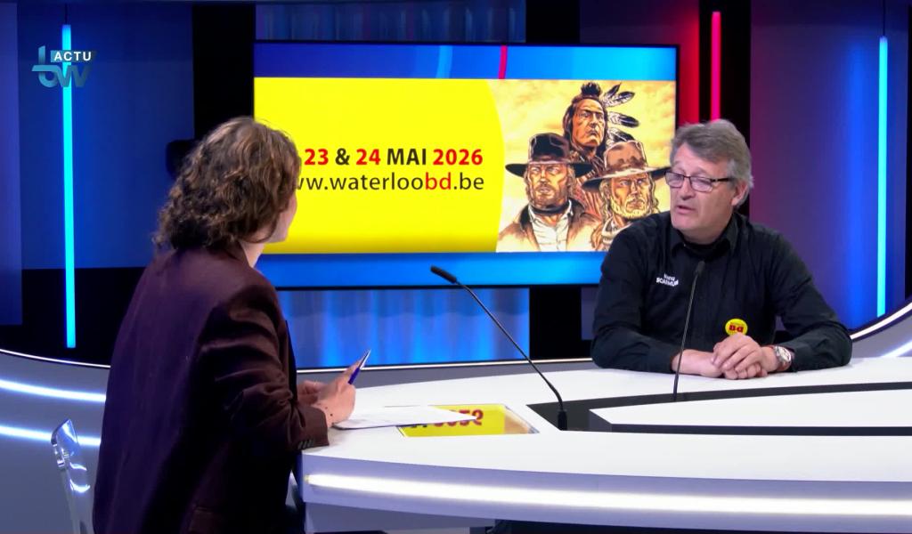 L'invité dans l'actu - Manu Scarmure - Organisateur du Waterloo BD Festival