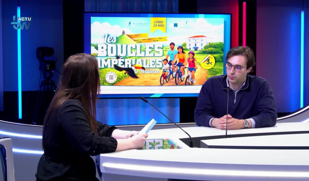 L'invité dans l'actu - Corentin Choufani - président de Waterloo Tourisme