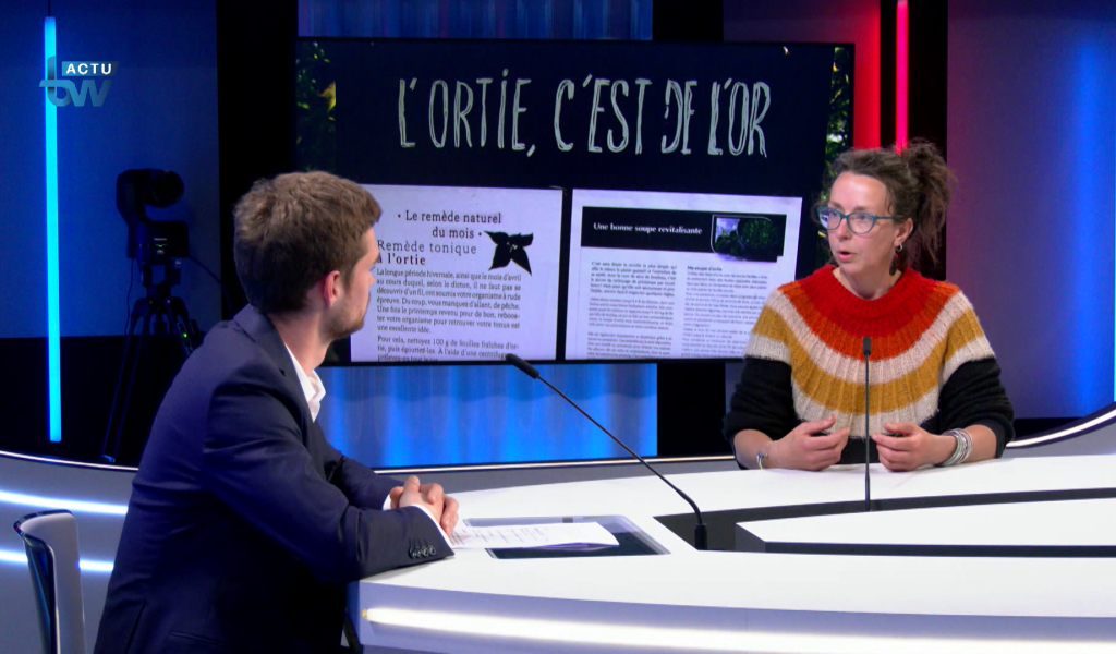 L'invité dans l'actu - Mahaut Piavaux - Co-organisatrice de la Fête de l'Ortie à Rebecq