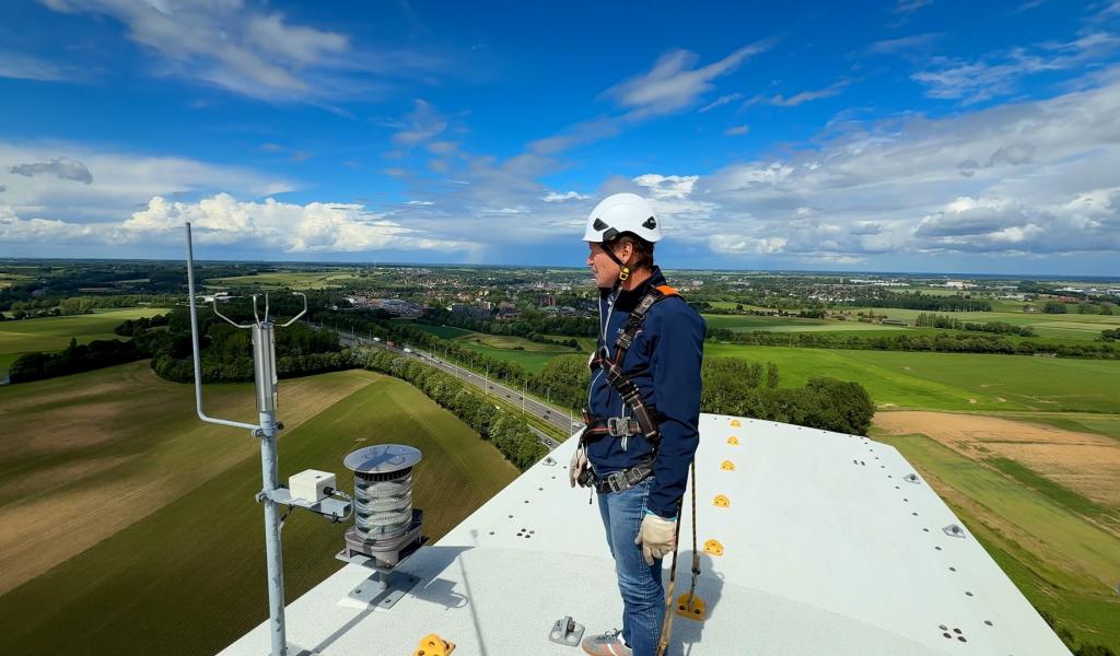 Nivelles : visite de l'éolienne citoyenne aux Vents d'Arpes