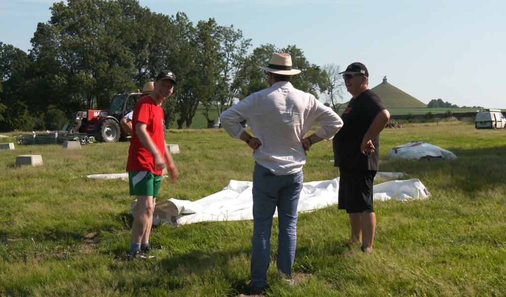 Canicule : la reconsitution de la bataille de Waterloo annulée cette année.