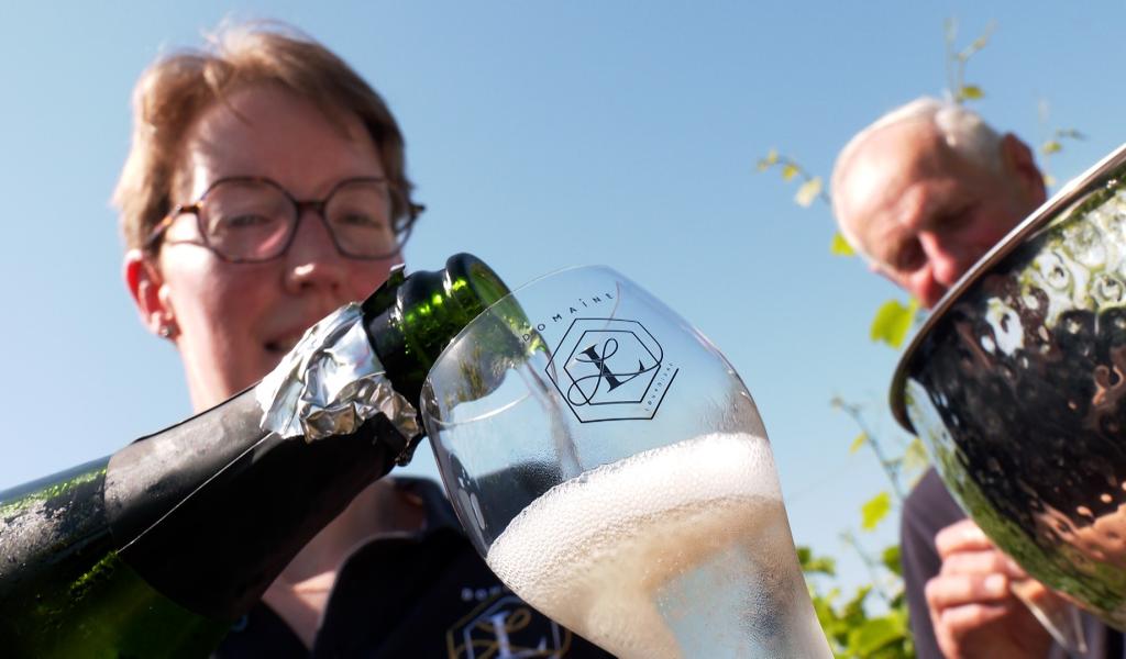 Domaine L : premier crémant, succès immédiat