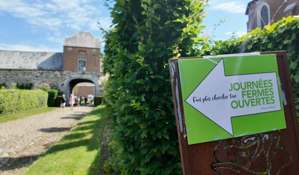 Journée des Fermes Ouvertes : grand succès à la Ferme de la Tour à Glimes