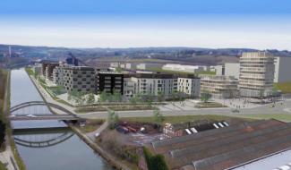 Le "Quartier des Confluents" sur le site des anciennes Forges de Clabecq soumis à enquête publique