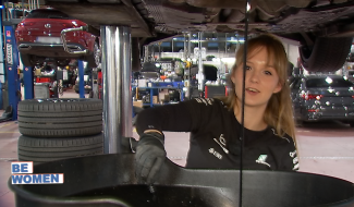 Be Women : Louise Bertiaux - Mécanicienne automobile