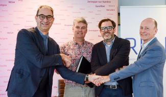 La fibre optique s'installe à Wavre