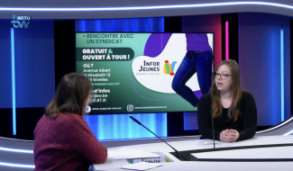  Marjorie Martin - Infor Jeunes Bw pour le Salon de l'étudiant