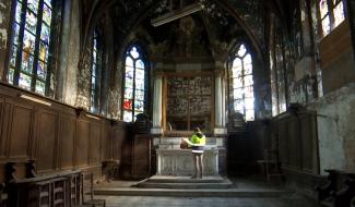 Après rénovation, la chapelle des Augustines abritera la bibliothèque communale de Rebecq