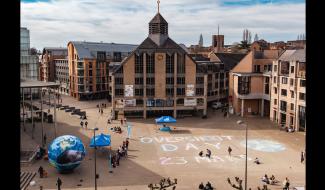 Action de sensibilisation pour le jour du dépassement