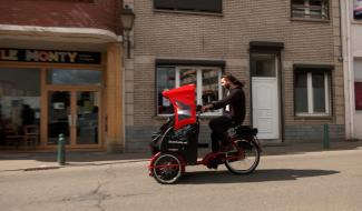 Un vélo taxi à la disposition des habitants de Genappe