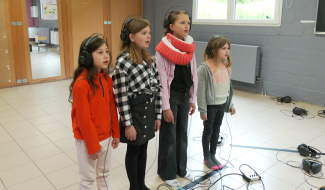Des chansons entièrement écrites par des enfants à Orp-Jauche
