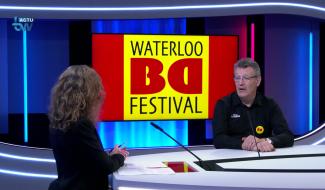 Manu Scarmure, coordinateur du Waterloo BD Festival