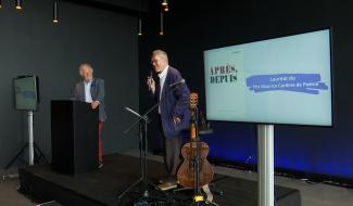 Jan Baetens reçoit le prix Maurice Carême