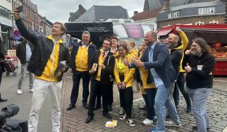 Elections 2024 : la NVA fait campagne à Wavre pour la première fois