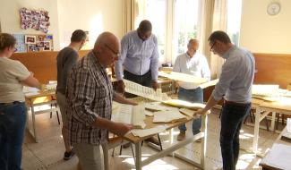 immersion dans un bureau de dépouillement à Nivelles