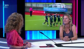 Marie Brasseur, Présidente de la ligue francophone de hockey